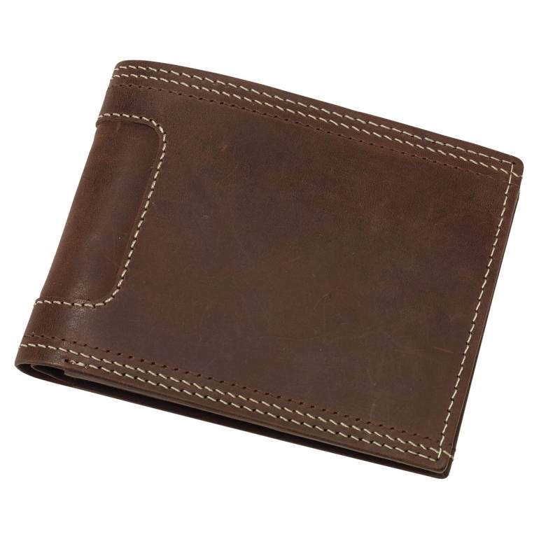 ETANGA kožená peňaženka, hnedá